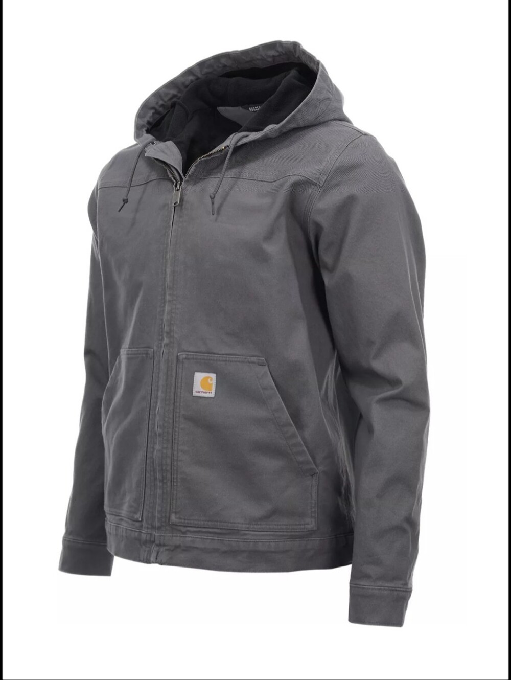 Carhartt Men's Rugged Flex Duck, Fleece Lined Jacket Size 2X In Gravel Grey